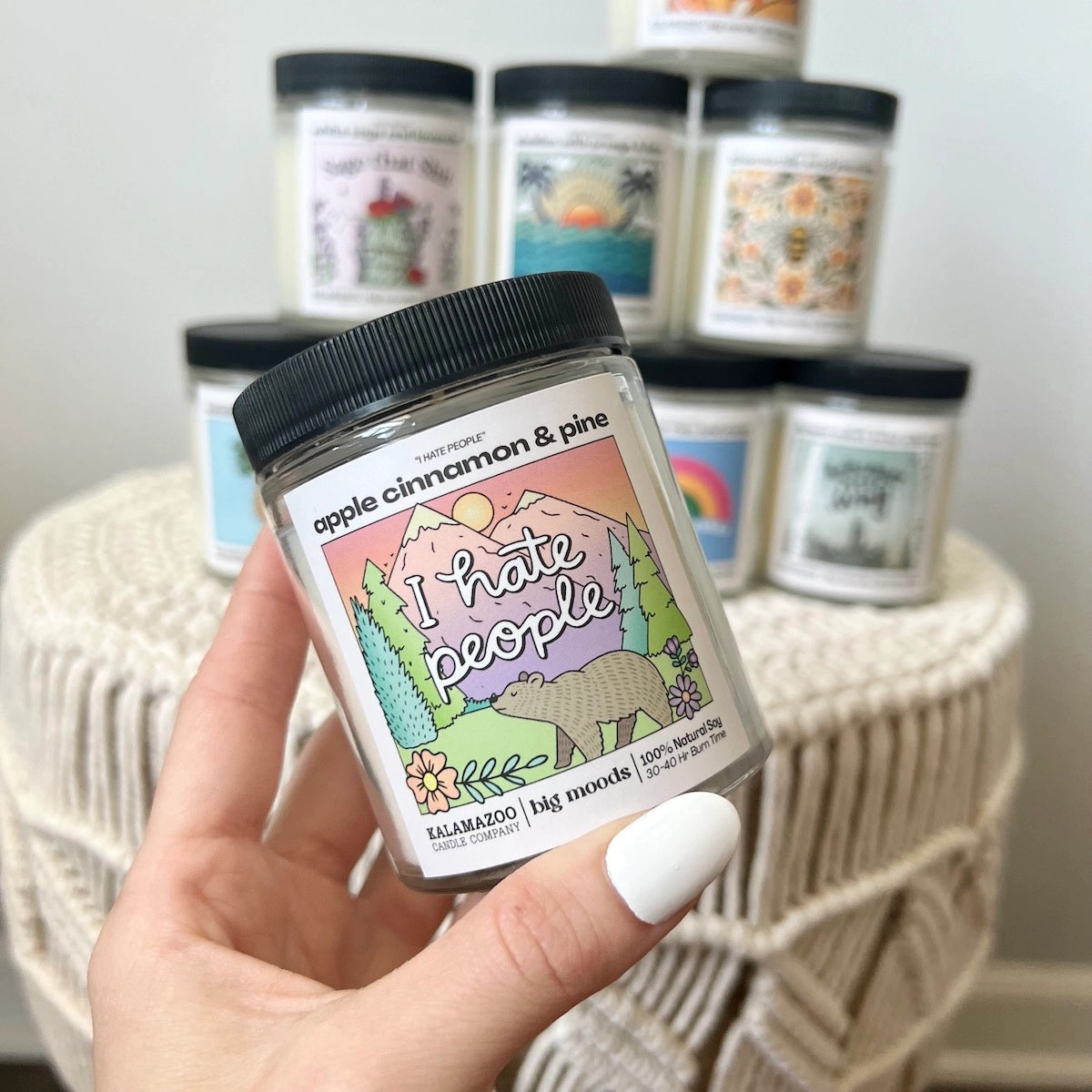I Hate People - Natural Soy Candle