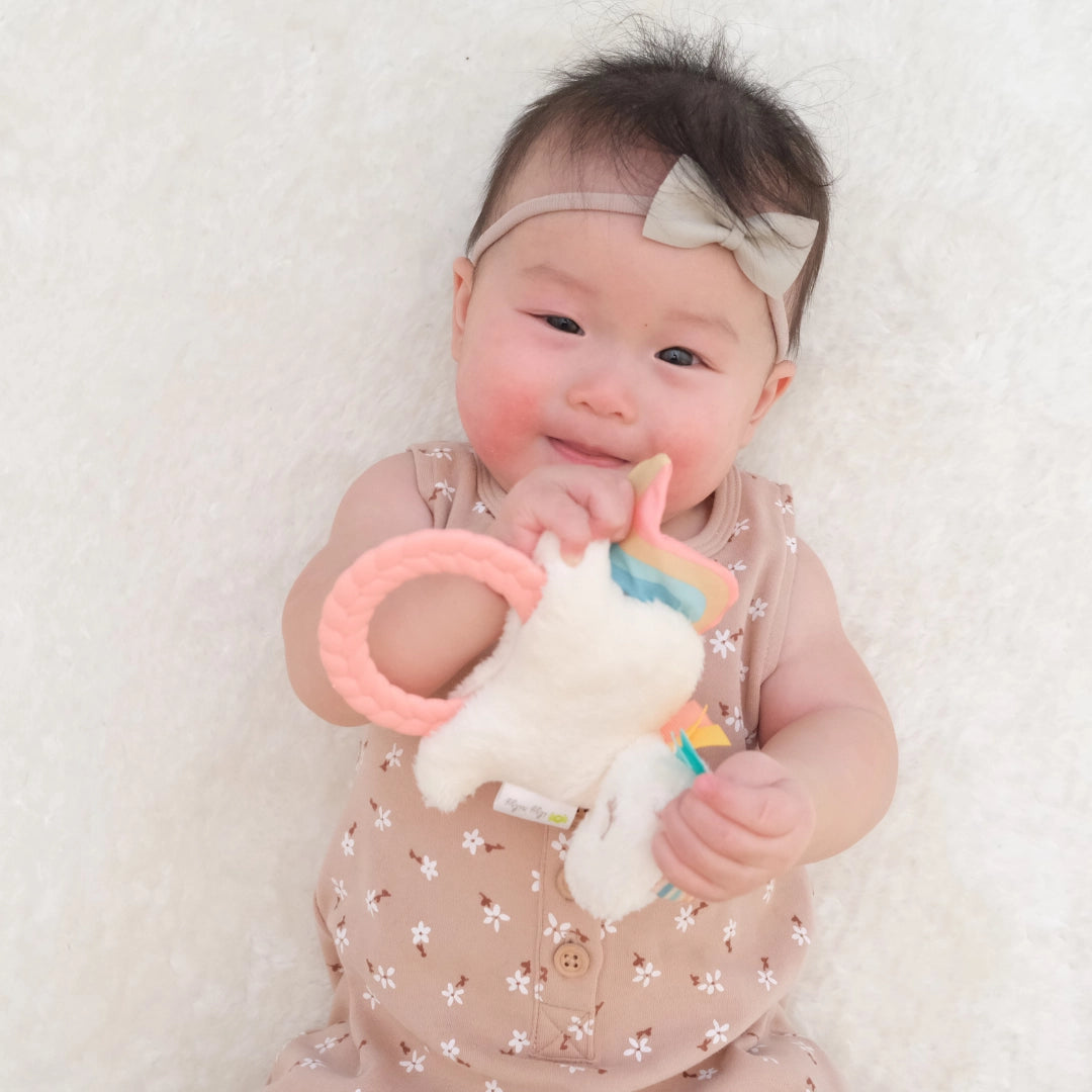 Ritzy Rattle Pal - Plush Rattle + Teether - Unicorn
