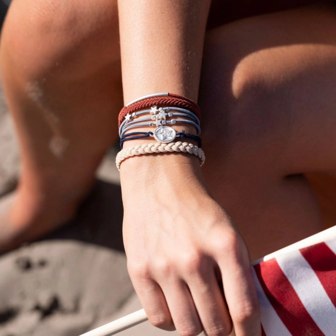 K'Lani Hair Tie Bracelet Set - Brave
