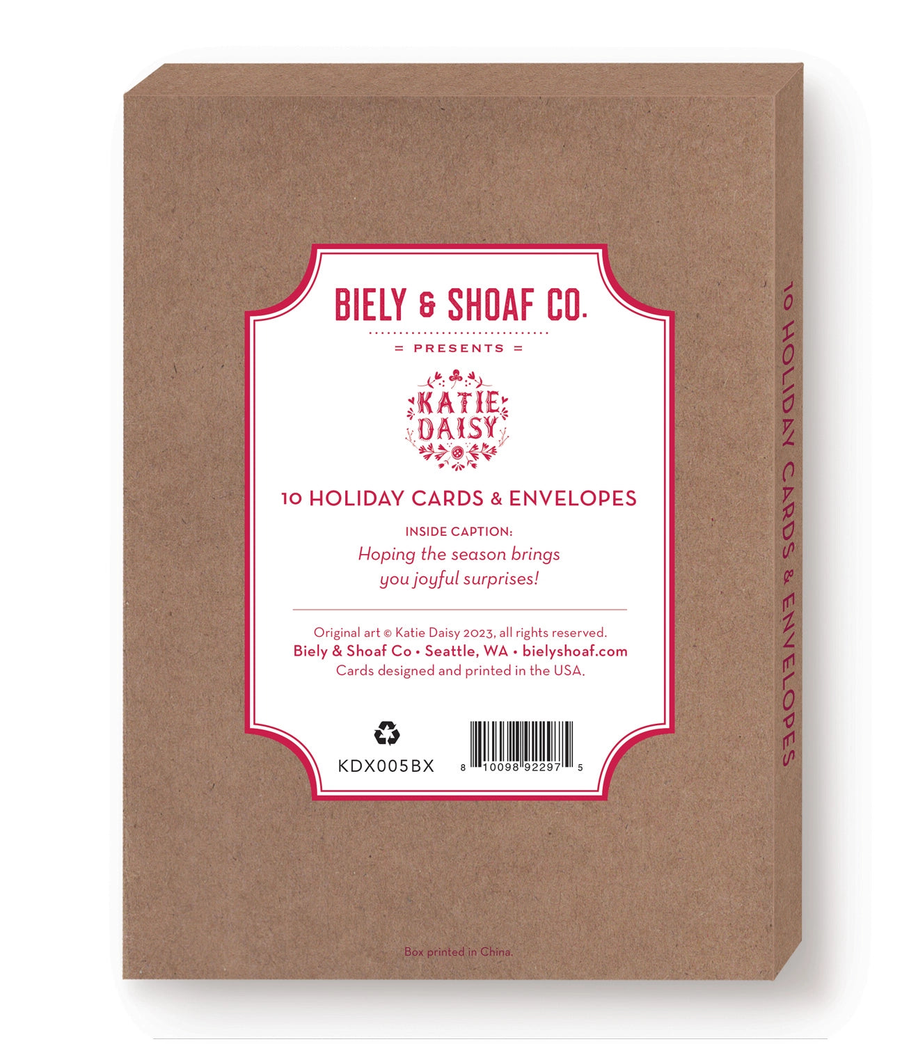 Wonderland Fox | Boxed Holiday Greeting Card Set of 10