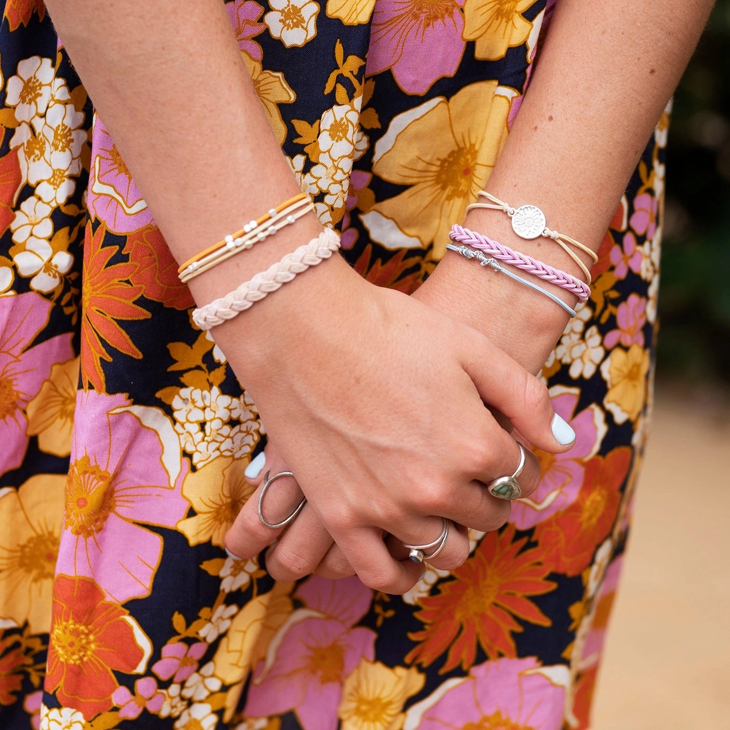 K'Lani Hair Tie Bracelet Set - Embrace