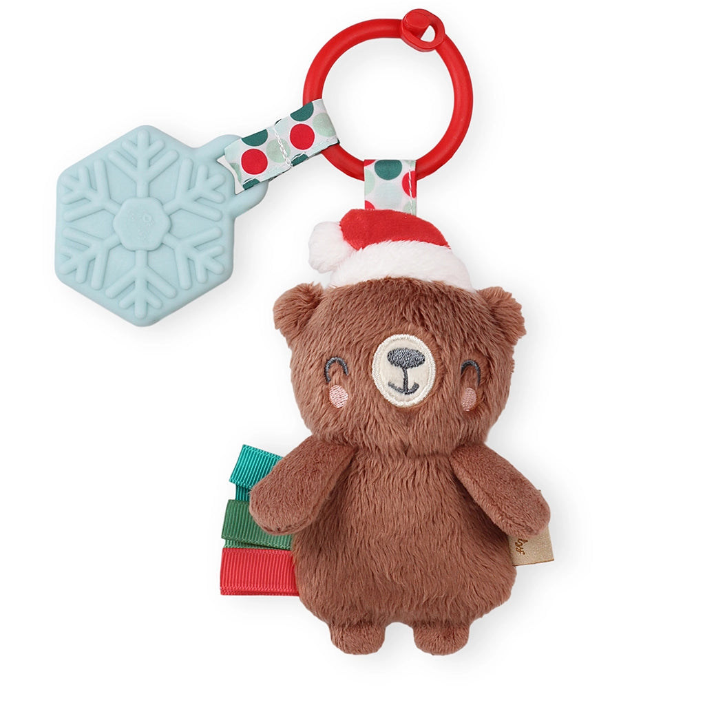 *Holiday* Itzy Pal Plush + Teether - Bear