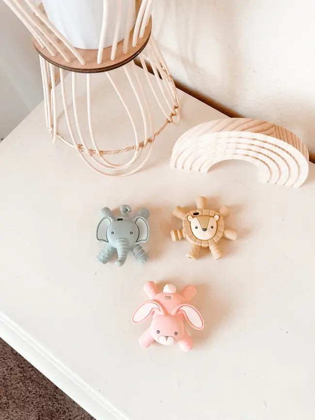 Ritzy Teether Baby Molar Teether - Bunny