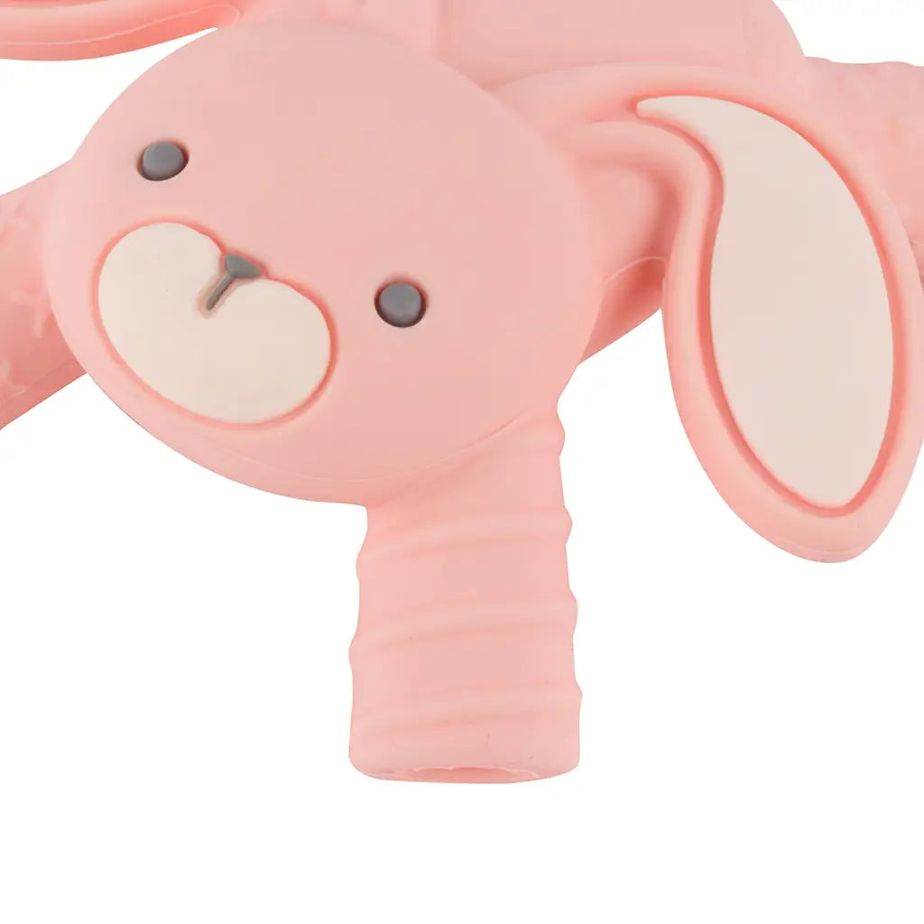 Ritzy Teether Baby Molar Teether - Bunny