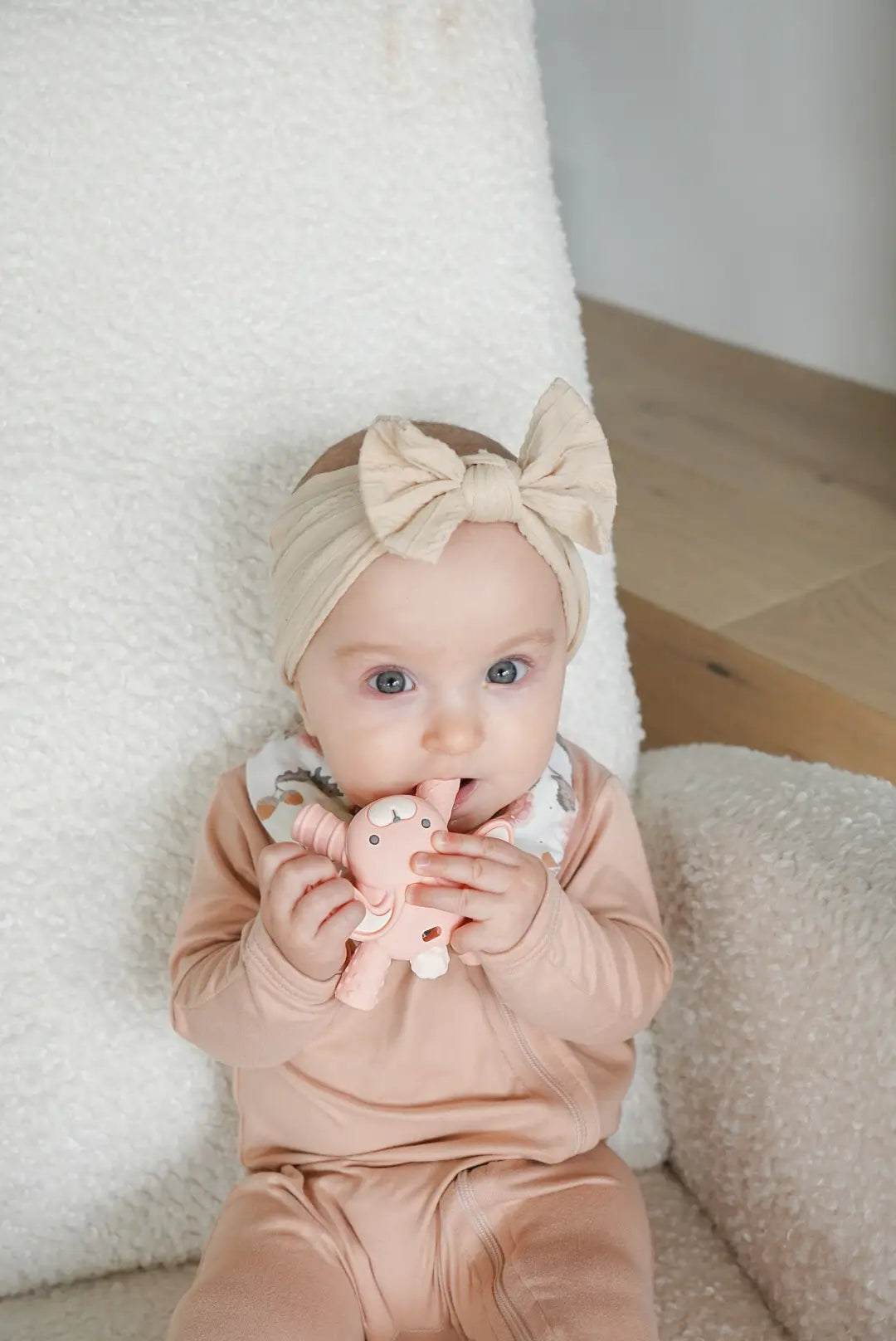 Ritzy Teether Baby Molar Teether - Bunny