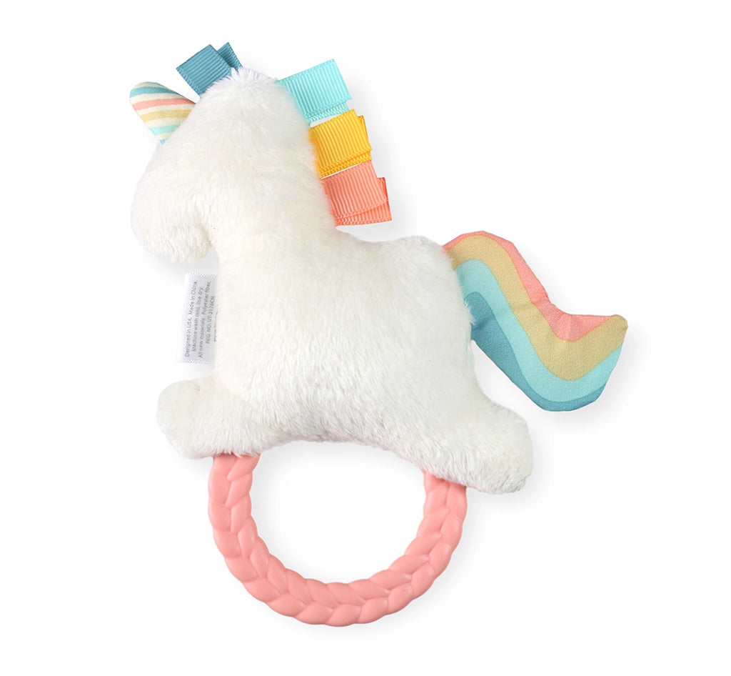 Ritzy Rattle Pal - Plush Rattle + Teether - Unicorn