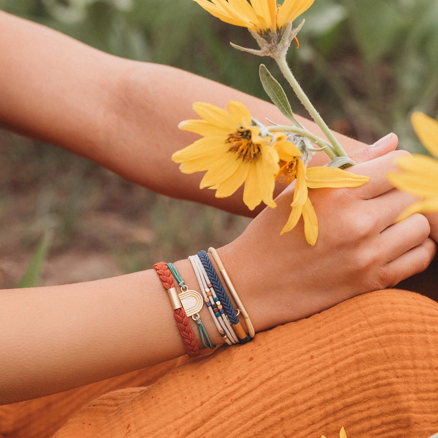 K'Lani Hair Tie Bracelet Set - Imagine