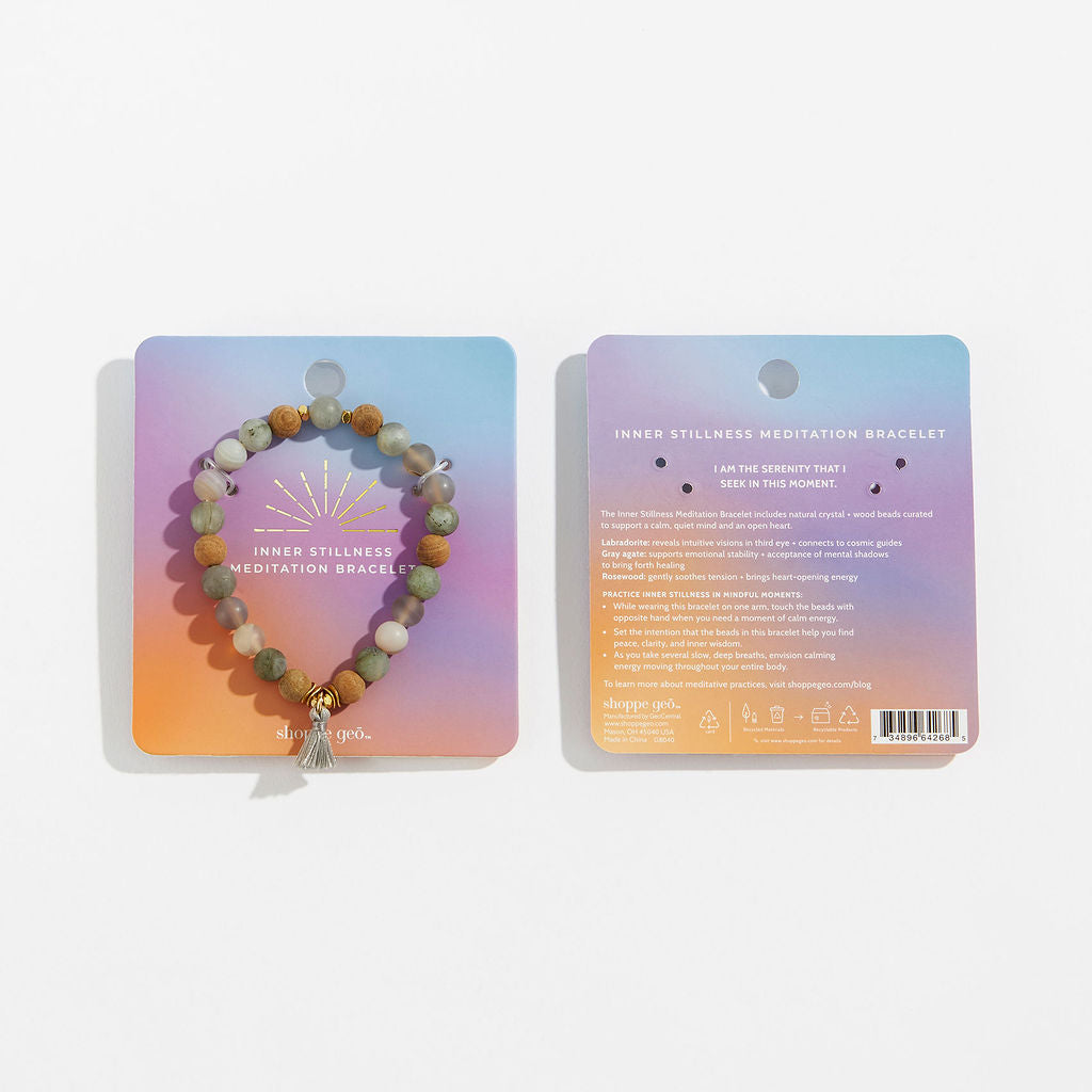 Inner Stillness Crystal Meditation Bracelet
