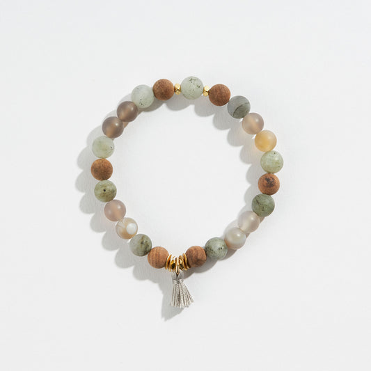Inner Stillness Crystal Meditation Bracelet