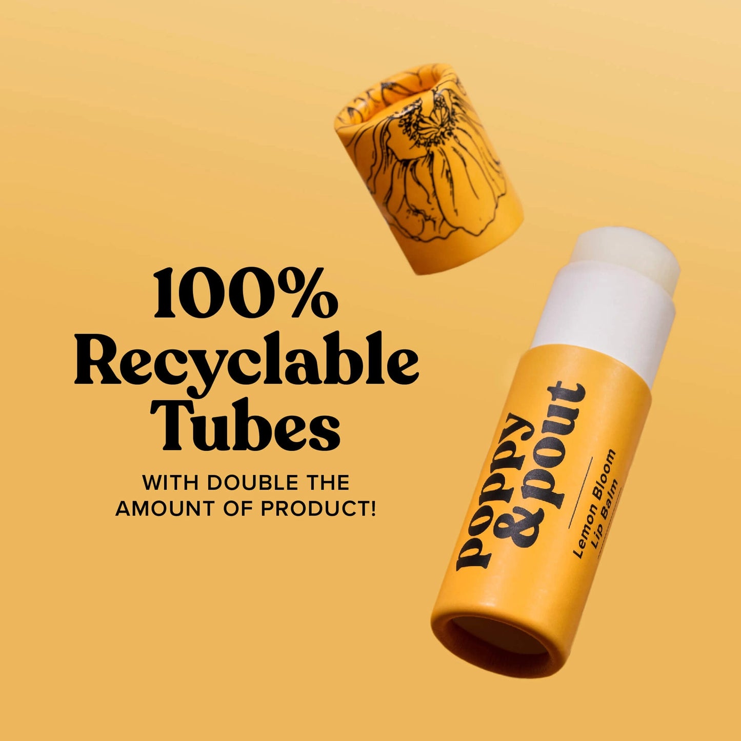 All Natural Lip Balm - Lemon Bloom