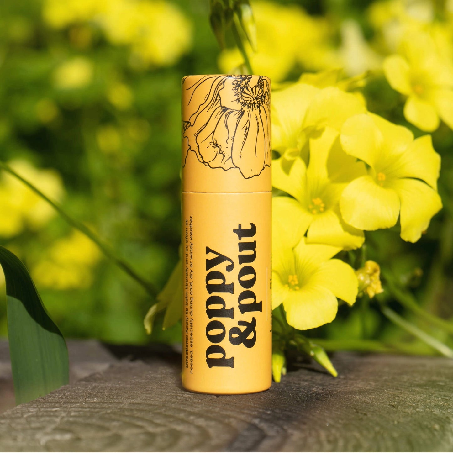 All Natural Lip Balm - Lemon Bloom