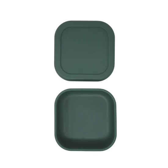 Mini Silicone Bento Box - Emerald