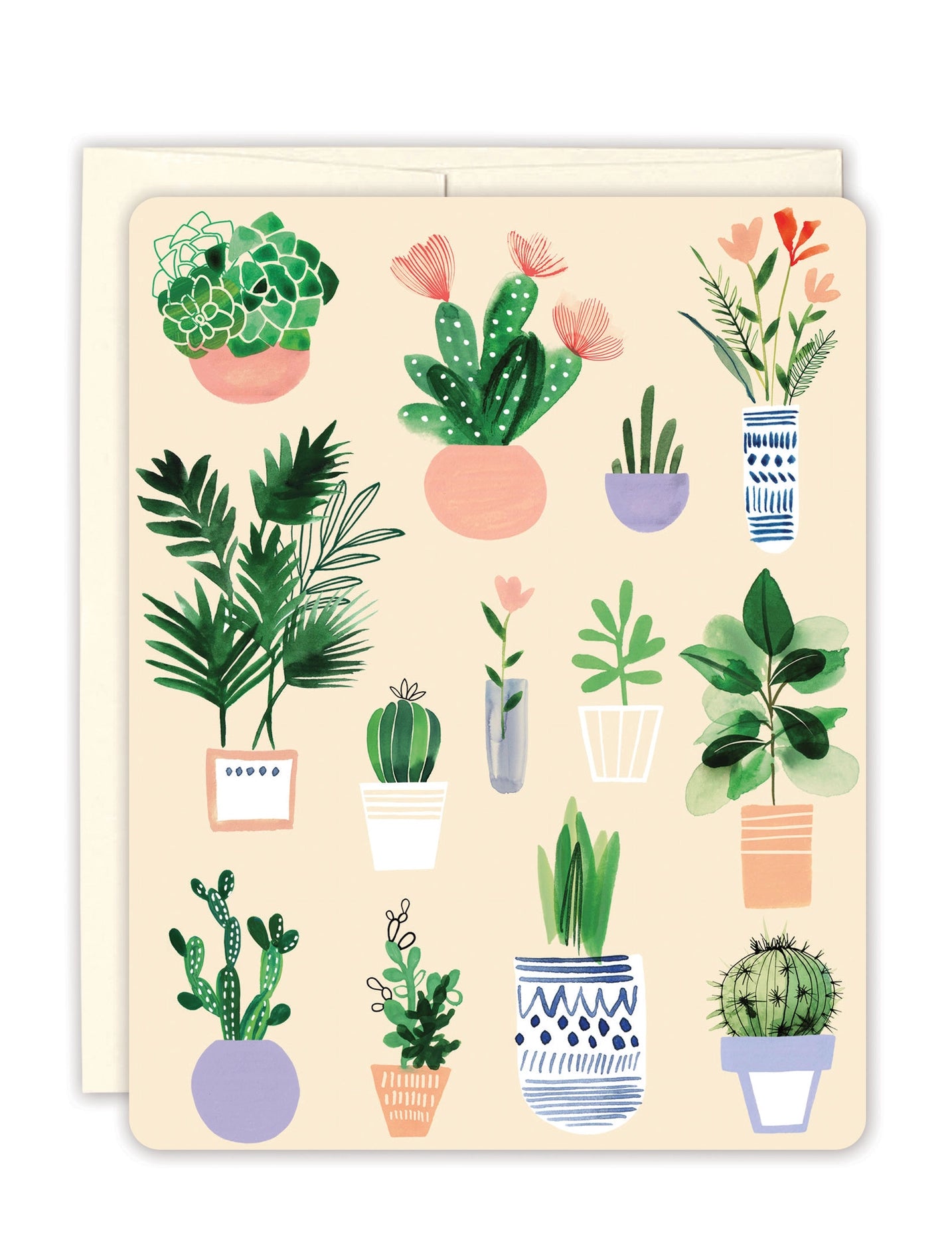 Potted Plants | Boxed Blank Greeting Card Set of 10