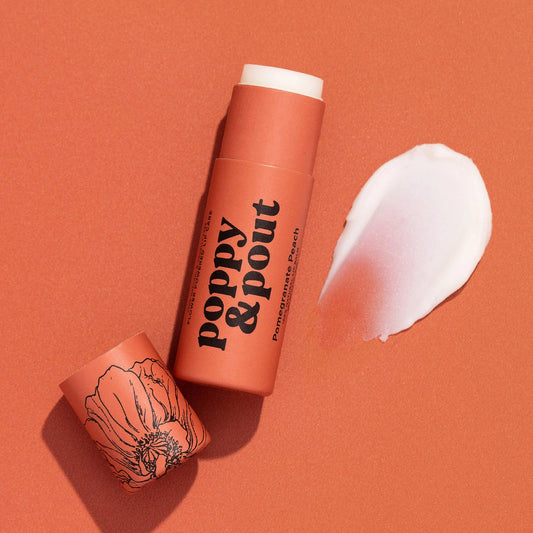 All Natural Lip Balm - Pomegranate Peach
