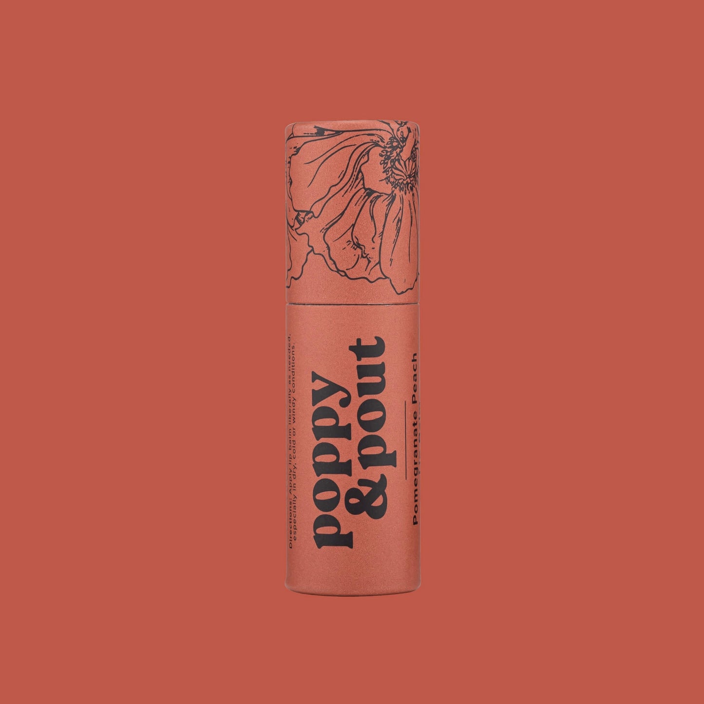 All Natural Lip Balm - Pomegranate Peach