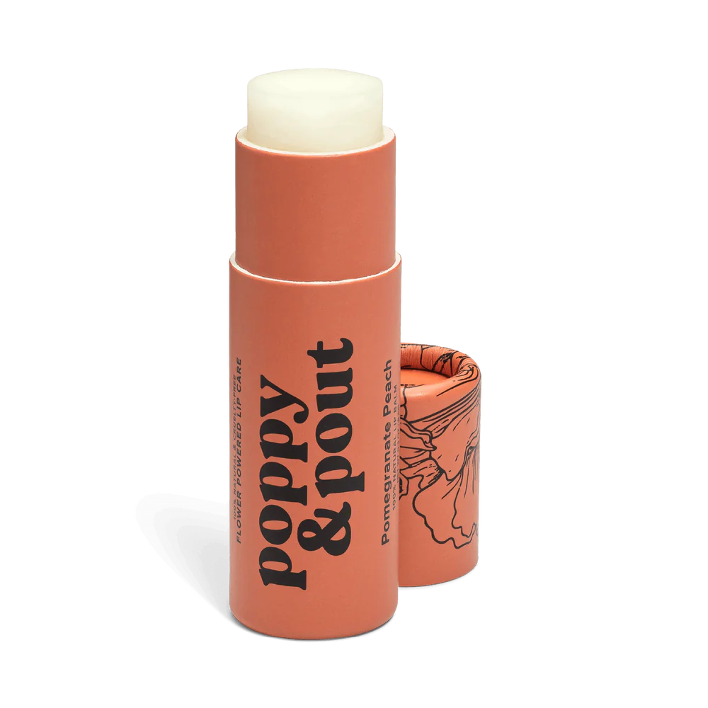 All Natural Lip Balm - Pomegranate Peach