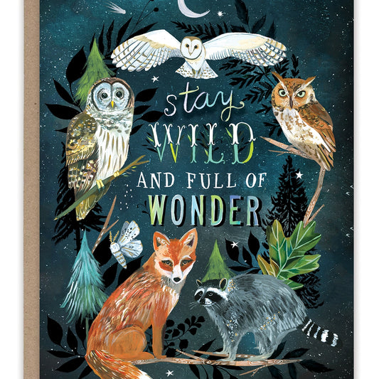 Wild Animals | Birthday Greeting Card