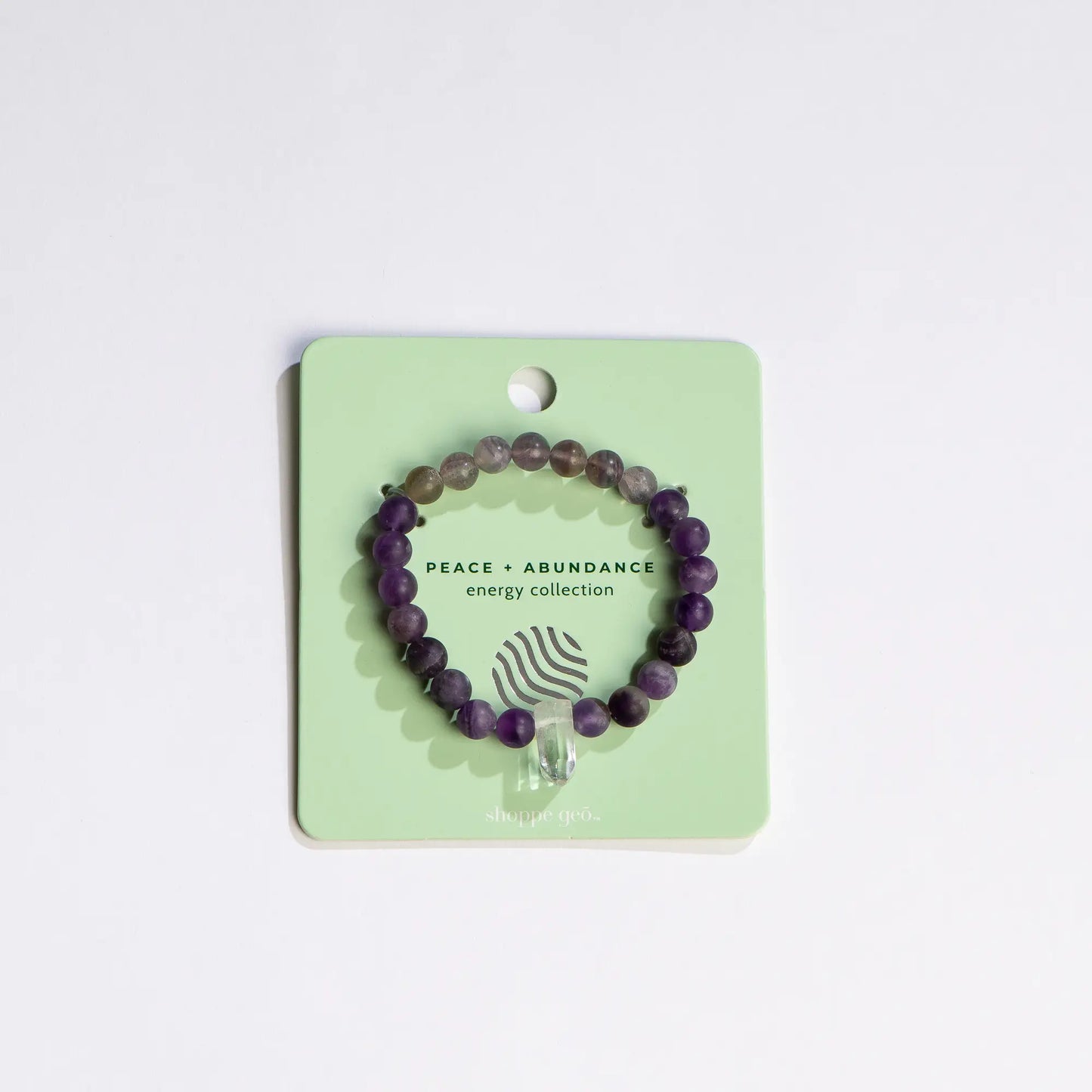 Peace + Abundance Crystal Bracelet