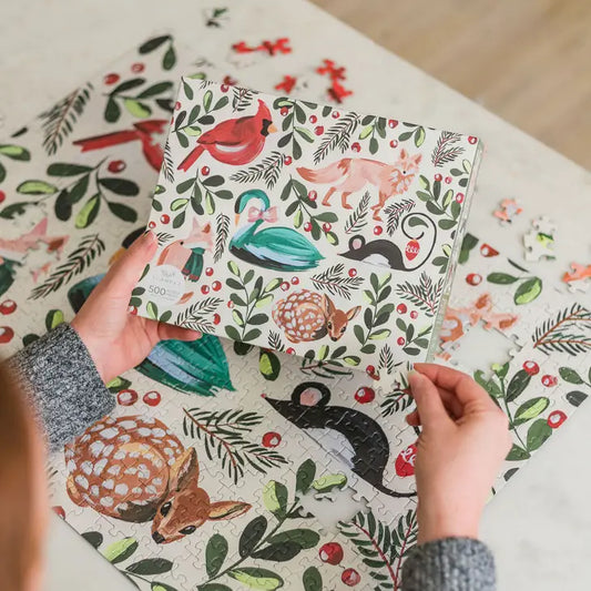 500 Piece Puzzle - Woodland Animals