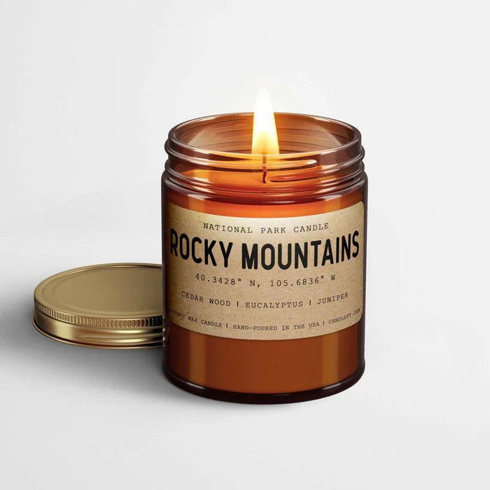 Rocky Mountains National Park Candle (Cedar, Eucalyptus, Juniper)