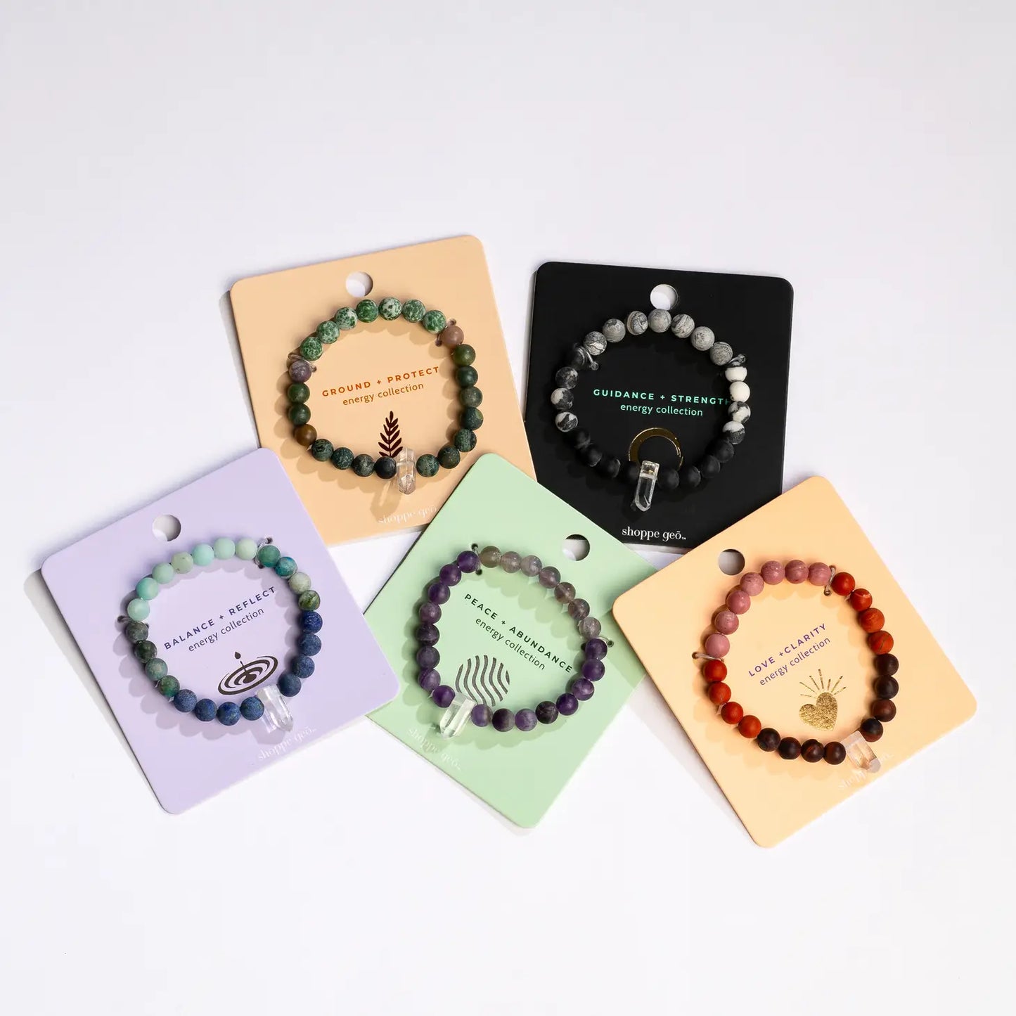 Guidance + Strength Crystal Bracelet