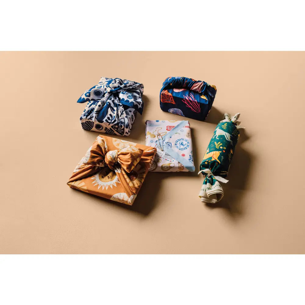 Reusable Gift Wrap - Timber