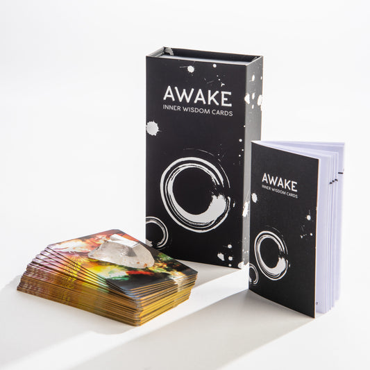 AWAKE: Inner Wisdom Cards & Crystal Set