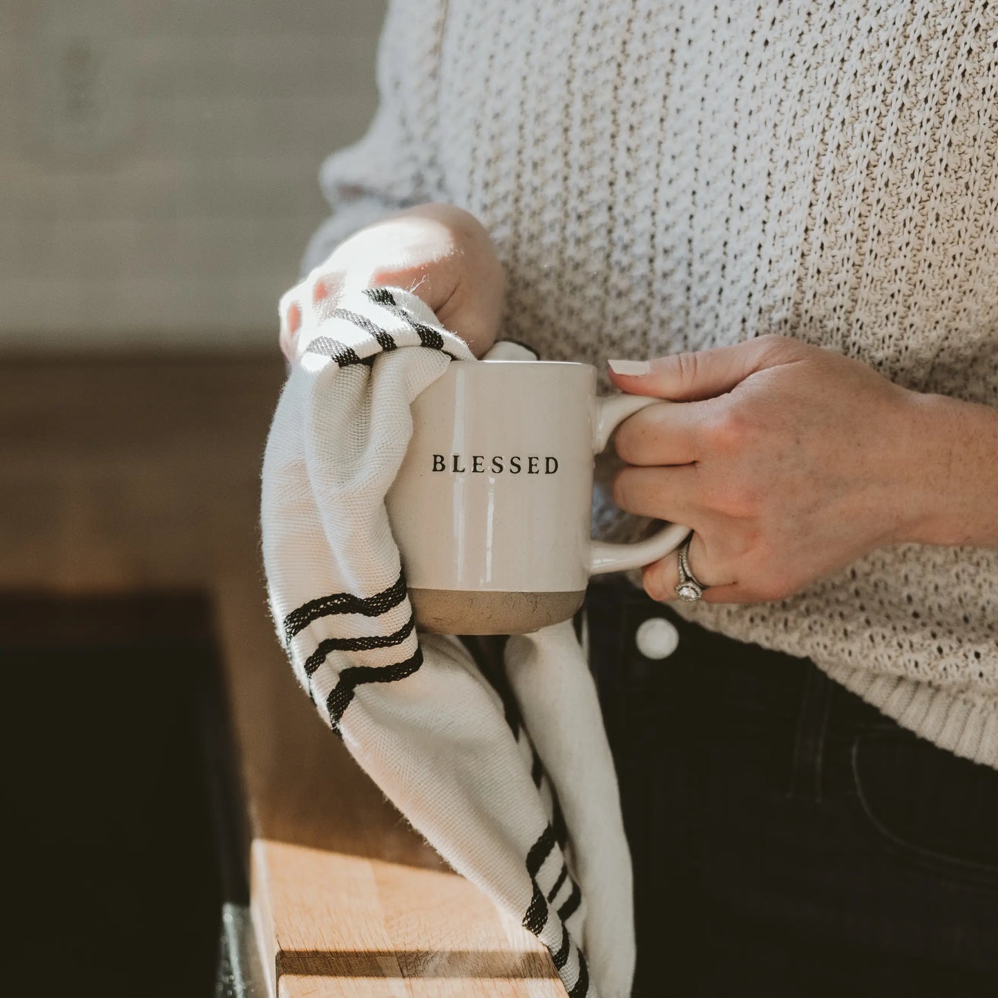 Blessed - Stoneware Mug