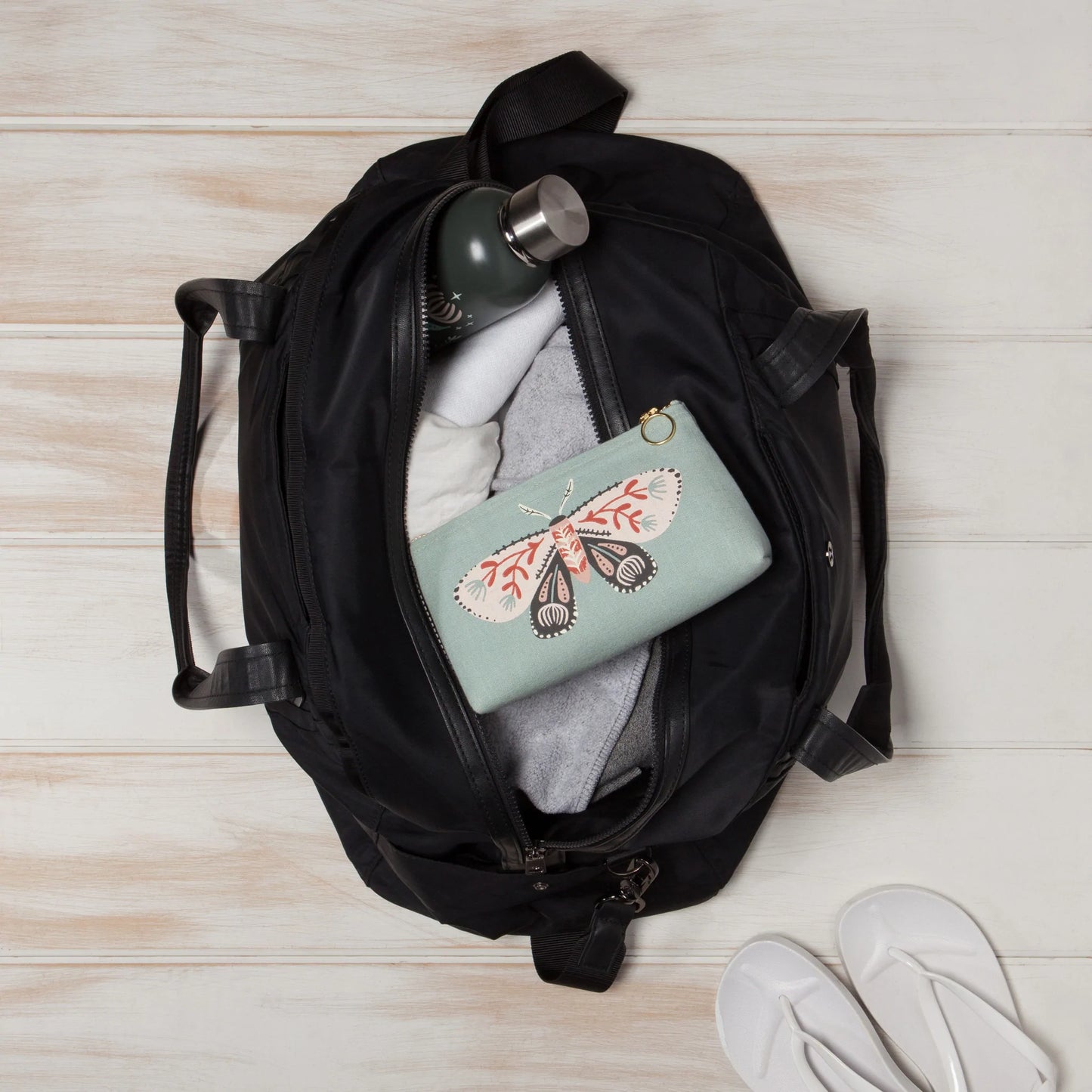 Far and Away Pencil Cosmetic Bag