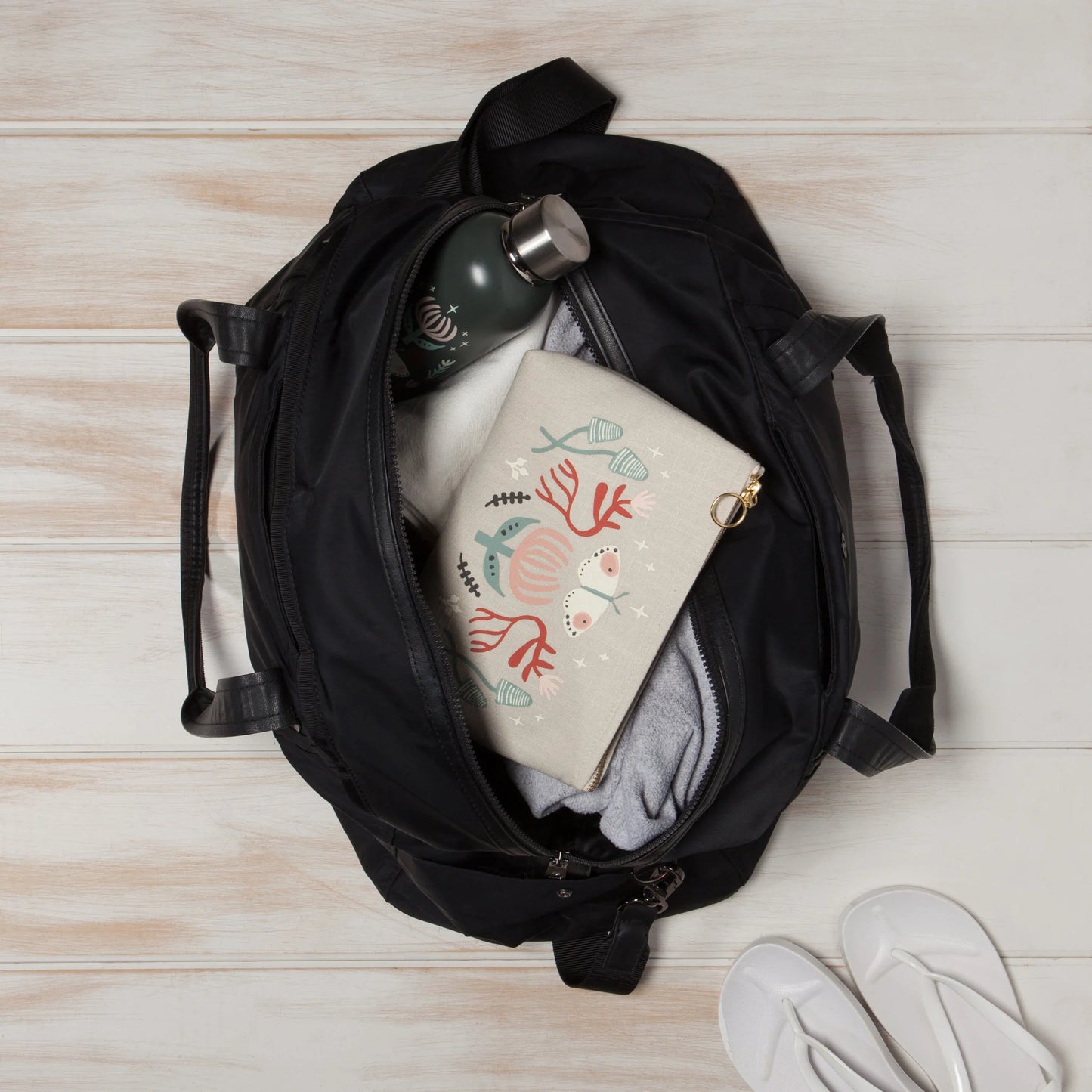 Far and Away Small Cosmetic Bag