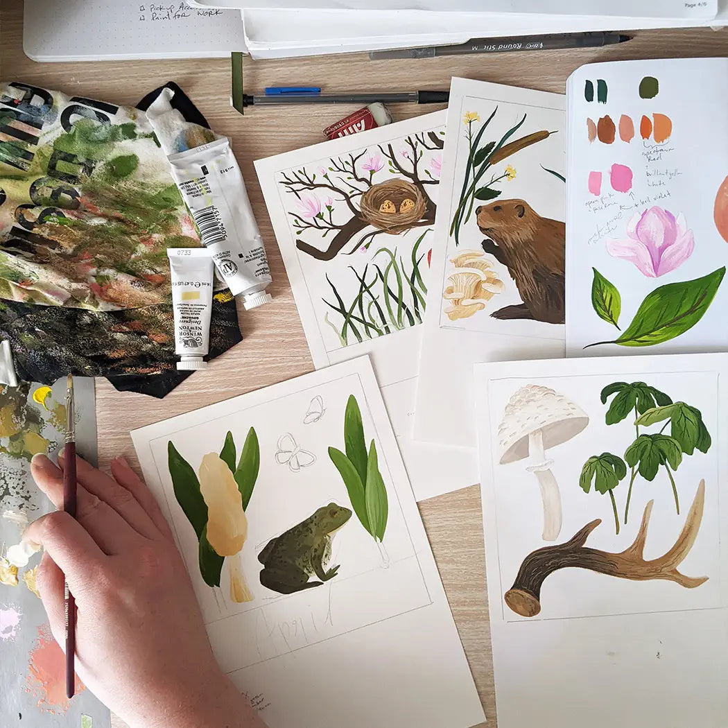 1000 Piece Puzzle - Flora + Fauna