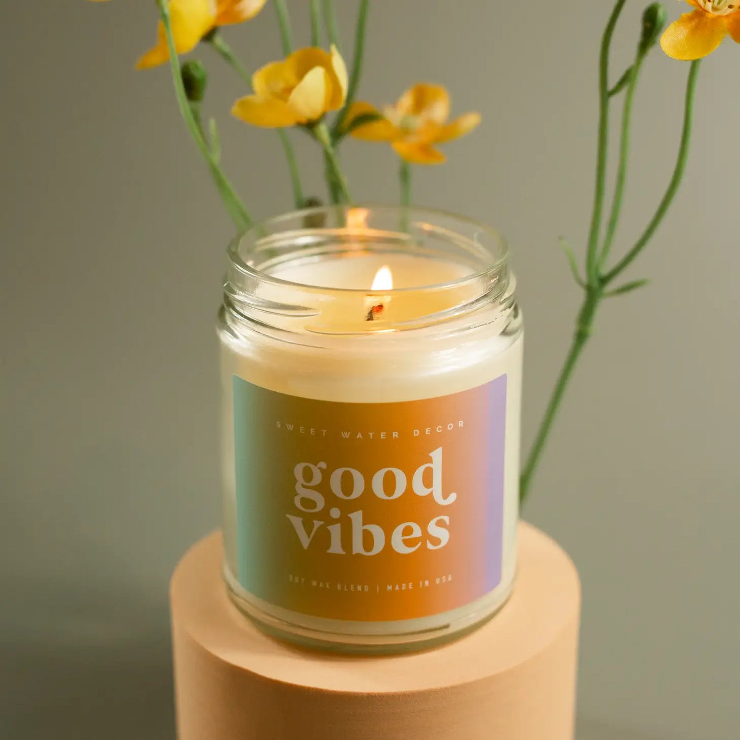 Good Vibes Soy Candle