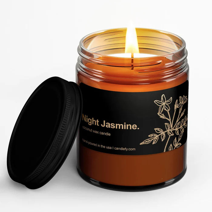 Botanical Spa Candle: Night Jasmine