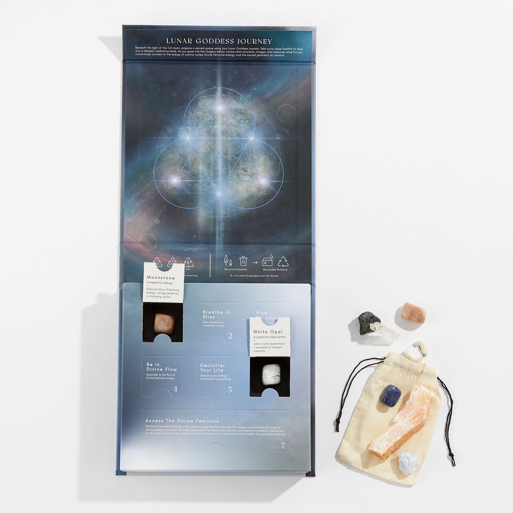 Lunar Goddess Countdown Crystal Set