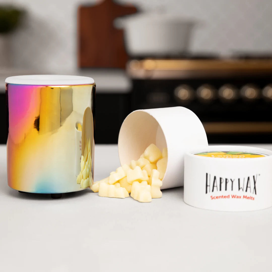 Mini Mod Wax Melt Warmer - Iridescent Black