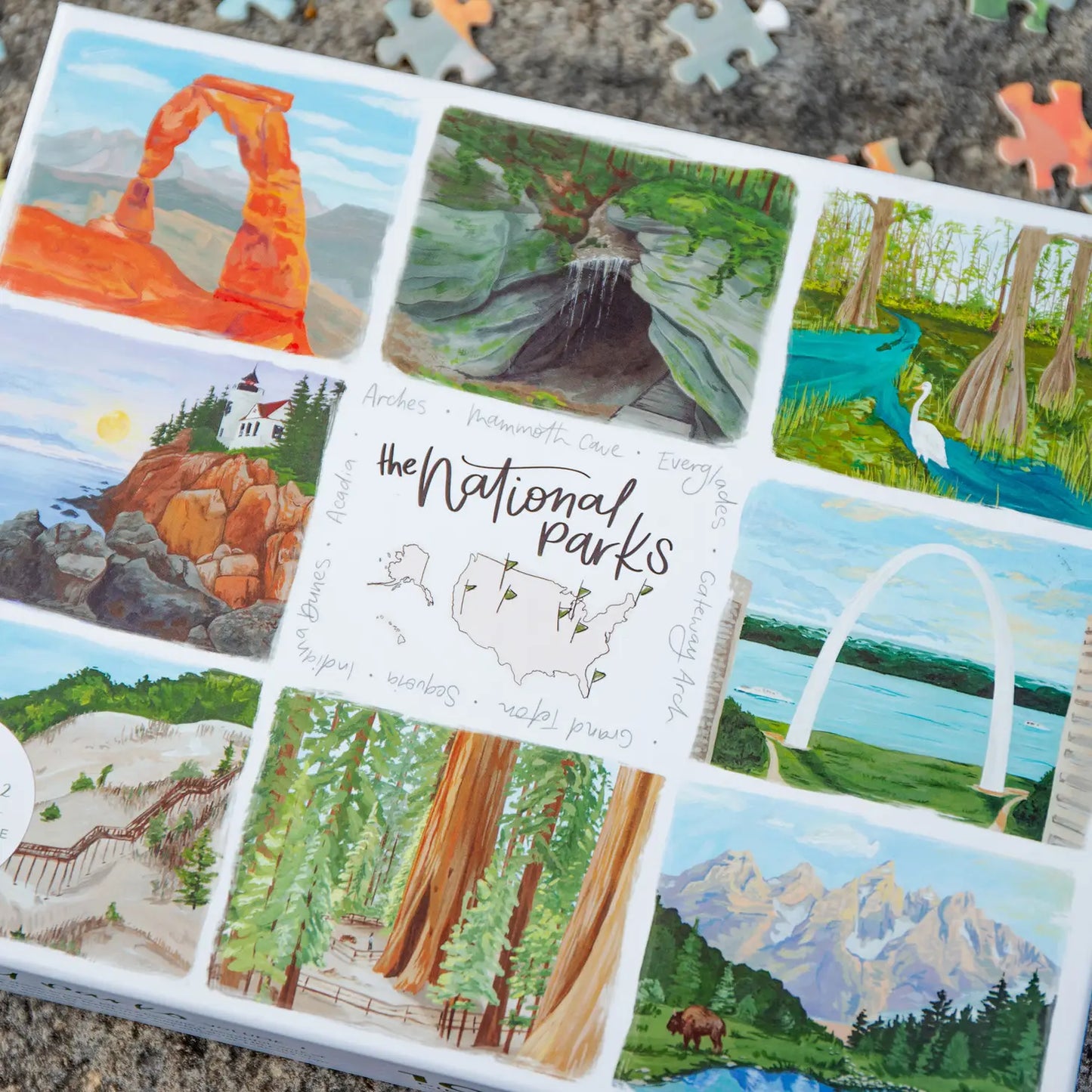1000 Piece Puzzle - National Parks