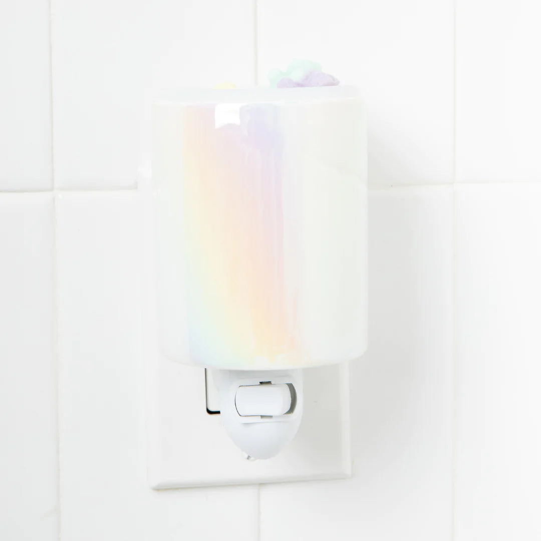 Outlet Plug-In Wax Melt Warmer - Iridescent Pink