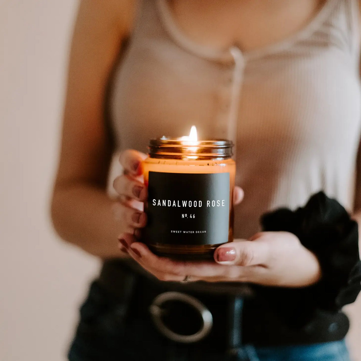 Sandalwood Rose Soy Candle