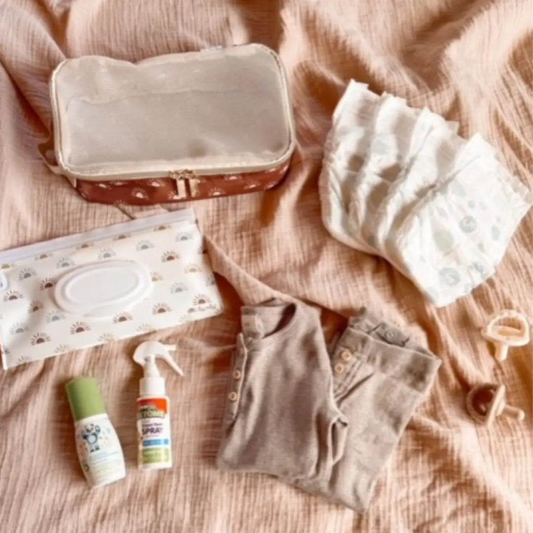 Pack Like A Boss Packing Cubes - Terracotta Suns