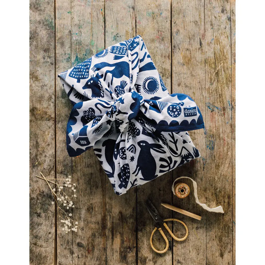 Reusable Gift Wrap - Timber