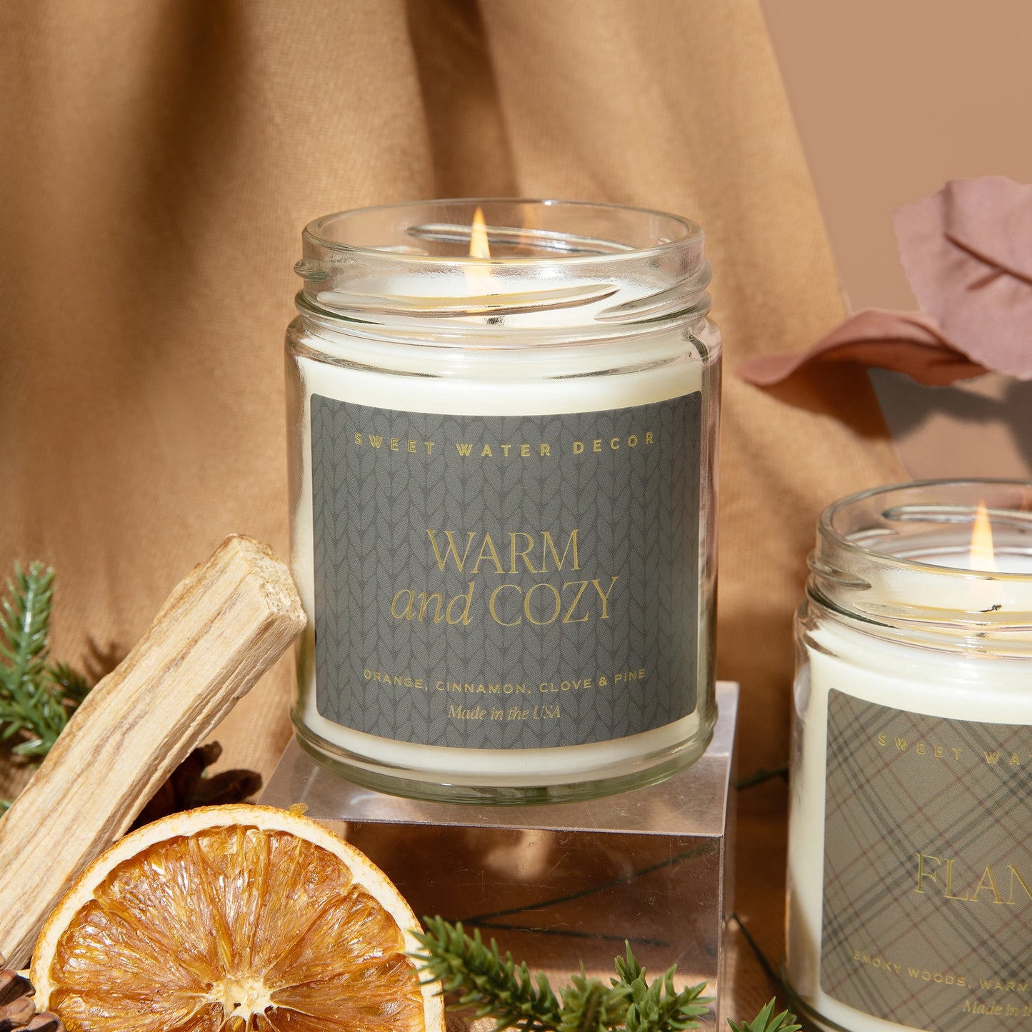 Warm and Cozy Soy Candle *Holiday*