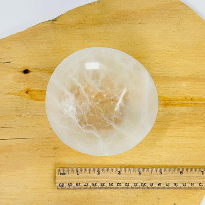 Selenite Crystal Charging Bowl [14cm]