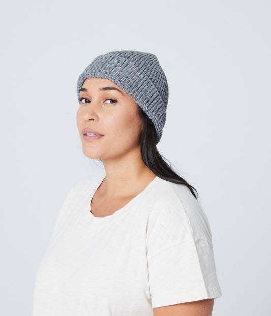 Recycled Waffle-Knit Beanie *COLLECTIVE*