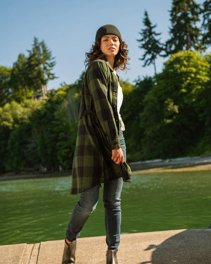 The Responsible Flannel Shirt Dress *COLLECTIVE*