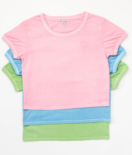 Pastel Cropped Tee *COLLECTIVE*