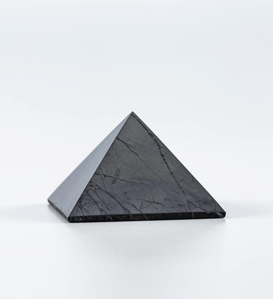 Shungite Pyramid - EMF Protection [7cm]