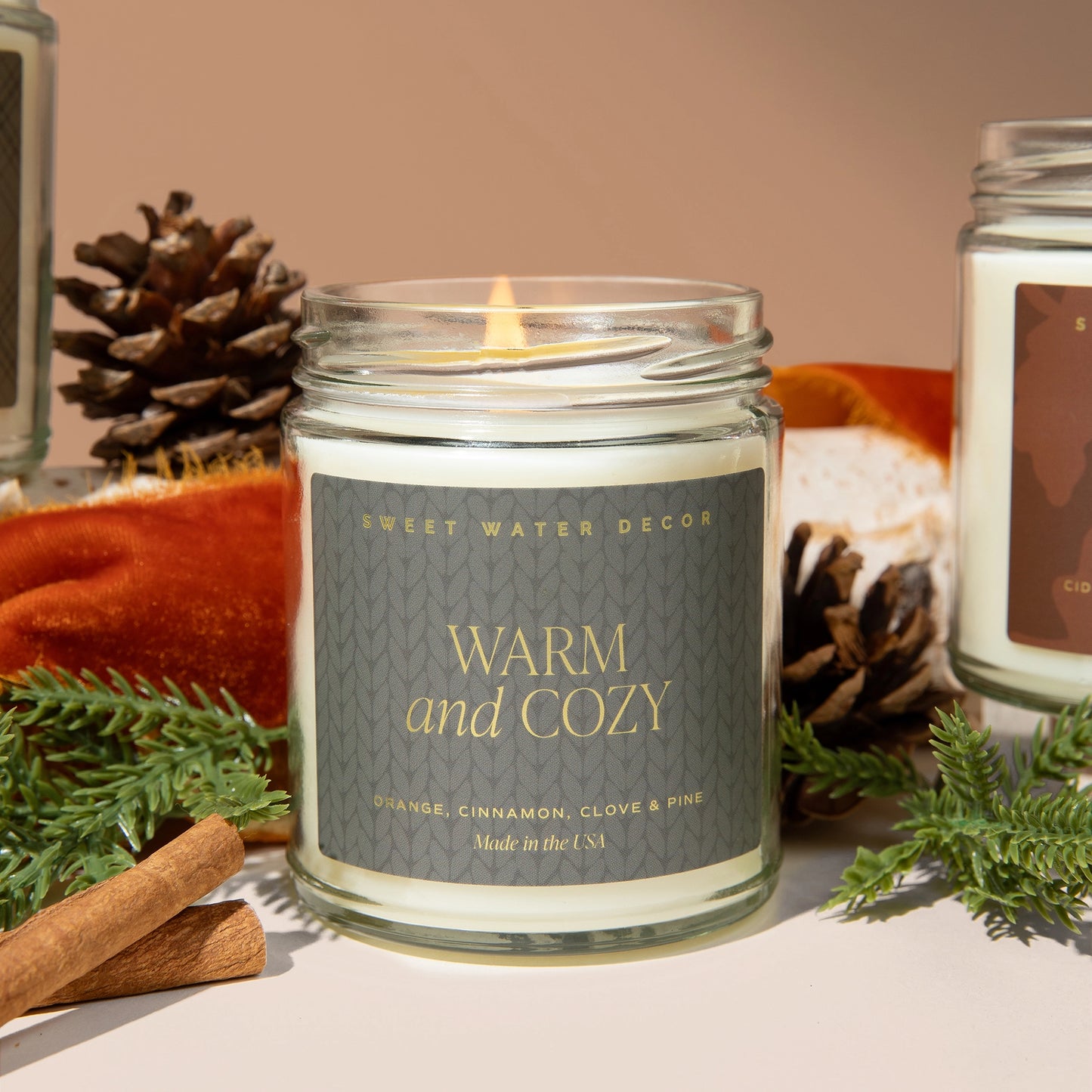Warm and Cozy Soy Candle *Holiday*