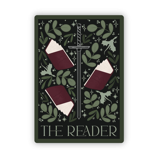 The Reader Tarot Card | Vinyl Sticker