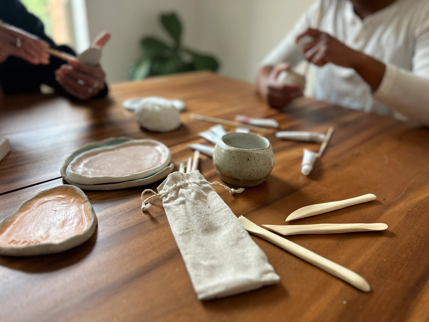 Meditative Art Clay Kit + Self-Care Meditations and Projects