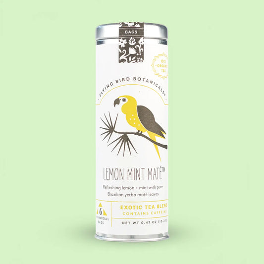 Lemon Mint Maté – 6 Tea Bag Tin